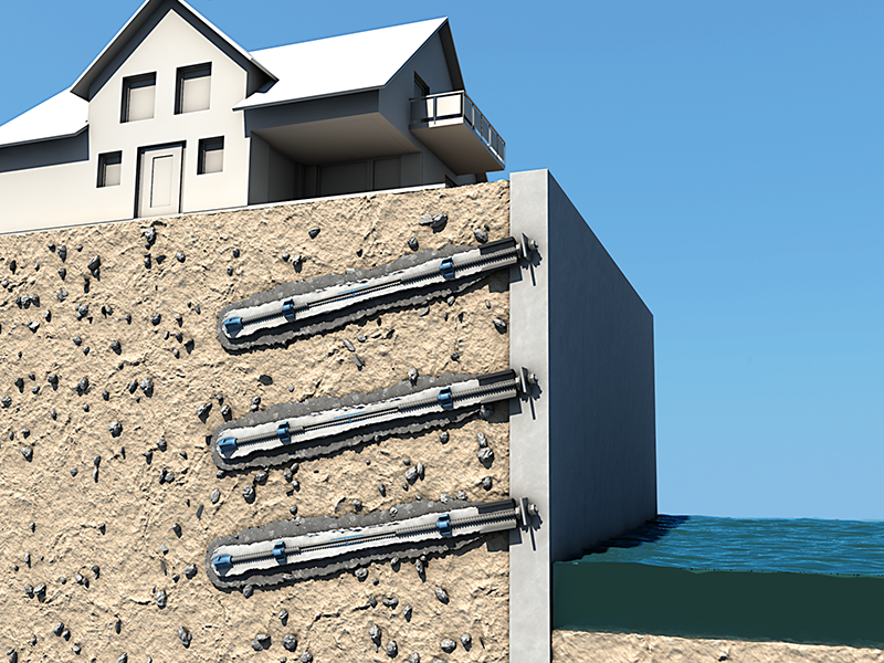 Mikropale iniekcyjne i kotwiarki hydrauliczne